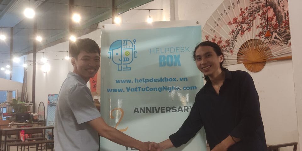 Sinh nhật công ty Helpdesk Box lần 2 và biết ơn